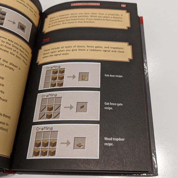 Minecraft Guides Book Lot – Essential Handbook & Redstone Hacks (2 Paperback) - Picture 10 of 11
